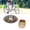 20T Freewheel with 25.5‑26mm Adapter Replacement Lightweight Easy Installation Bicycle