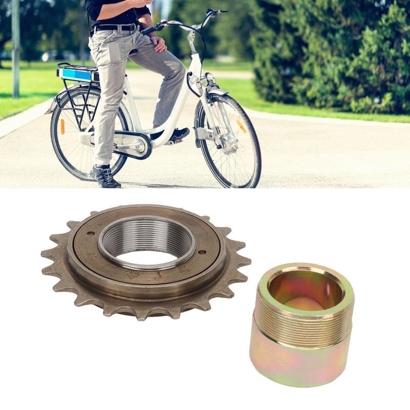 20T Freewheel with 25.5‑26mm Adapter Replacement Lightweight Easy Installation Bicycle