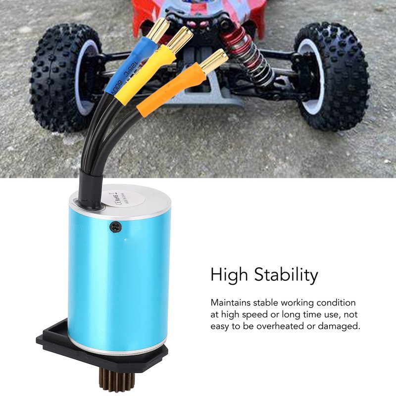RC Car Brushless Motor High Performance Aluminum Alloy Copper Powerful