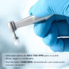 100pz Cepillos Profilaxis Dental Tipo Copa Cerdas Nylon Suave Transparente