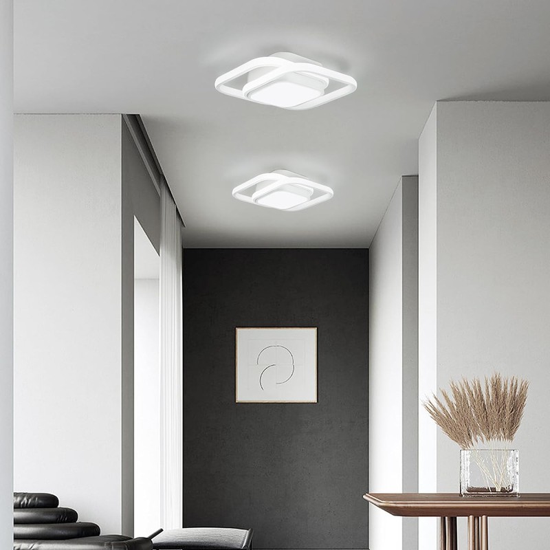 EIDEARAY 12.6Inch Motion Sensor LED Ceiling Light Indoor, 36W 6000K