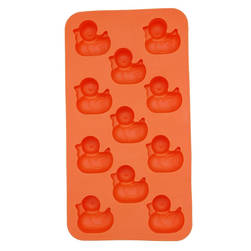 Cute Animal Duck & Penguin Shape Silicone Ice Tray Maker