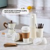 JOLLY PARTY [50 Pack] 16 oz Paper Coffee Cups, Disposable