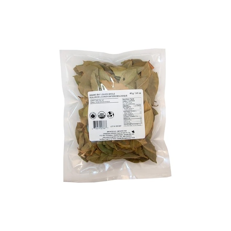 Splendor Garden Organic Bay Leaves Whole - 40 g