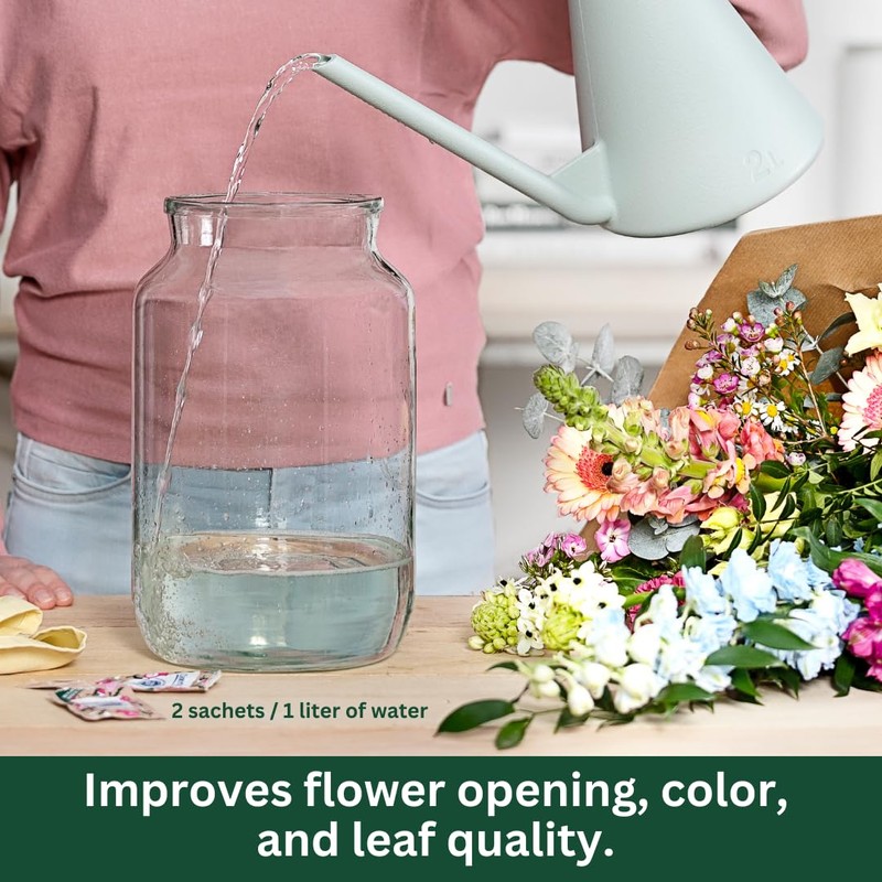 Chrysal Recyclable Paper Flower Food Packets… (25 ct. 5 g/PT)