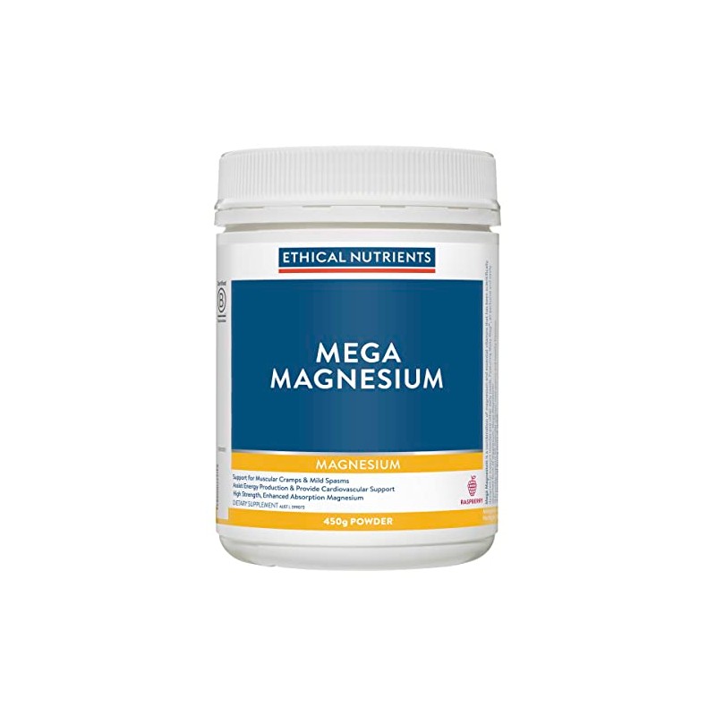 Ethical Nutrients Mega Magnesium Powder - Relieves Muscle Cramps &