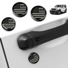 DWKJMYCP 3 PCS Keyhole Covers for 2018-2025 2026 Jeep Wrangler