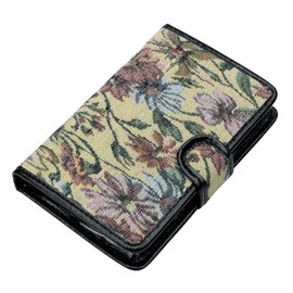 Pill Organiser with Tapestry Case, 40 mm, Features Labeled Compartments for Morning, Afternoon, Evening, & Bed, Weekly Pill Organiser, Daily Compartments Remove for On-the-Go Use, Medication Aid