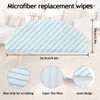 Chuancheng Chuancheng 50 St??ck Wischtuch-Zubeh?r f??r Ecovacs Deebot Ozmo N8
