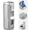 Kantion 4 Jet Flame Torch Cigar Lighter - Refillable Butane,