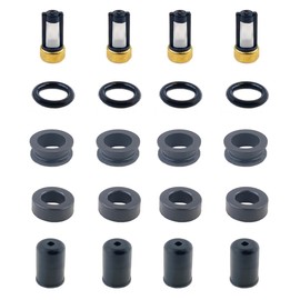 4X Fuel Injectors Rebuild Repair Kit 23209-34010 Compatible with Toyota Corolla MR2 1.6L l4 1985-1987 23250-34030