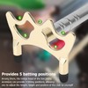 Retractable Billiards Cue Stick Bridge, Non-Slip Cue Pool with Replaceable