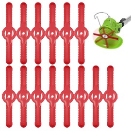 30Pcs Grass Trimmer Replacement Blades,Cordless Strimmer Blades 135 mm Lawn Mower Cutting Blades Garden Mower Replacement Blades for Lawn,Garden,Orchard,Woods,Pastoral,Cordless Lawn Mower Cutting