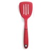 Norpro GRIP-EZ Mini Slotted Spatula, Red