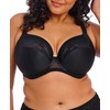Elomi Women's Nerina Underwire Plunge Bra, Stretch Comfort, Black, 32G
