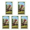 St. George Laminated Prayer Cards Set of Five Holy Card
