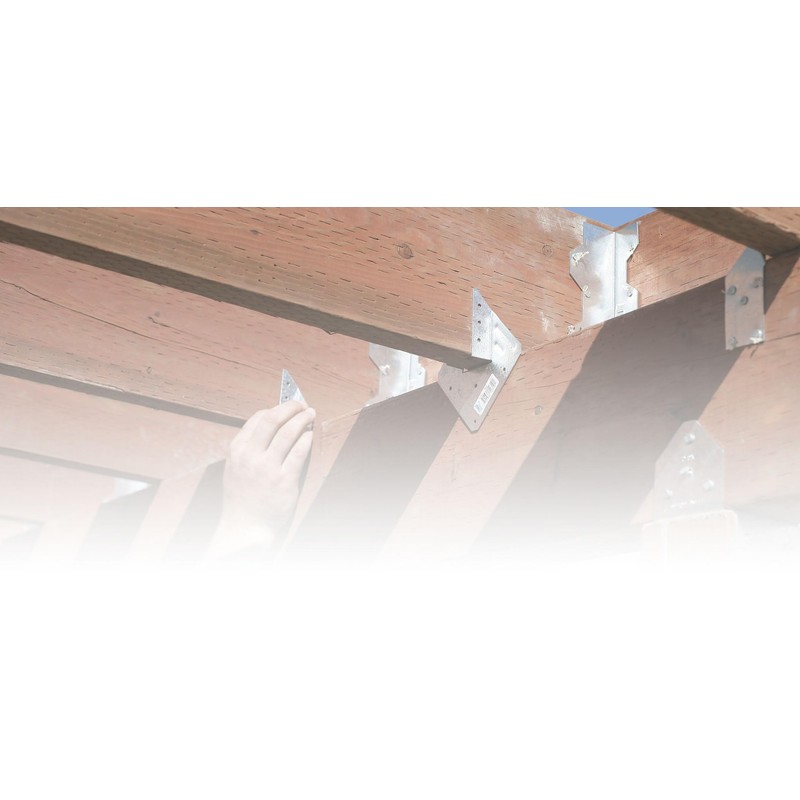 Simpson Strong-Tie L50 5 in. 16-Gauge Galvanized Reinforcing L Angle