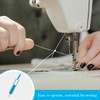 GLADFRESIT Sewing Machine Needle Threader, 2PCS Automatic Sewing Needles Easy