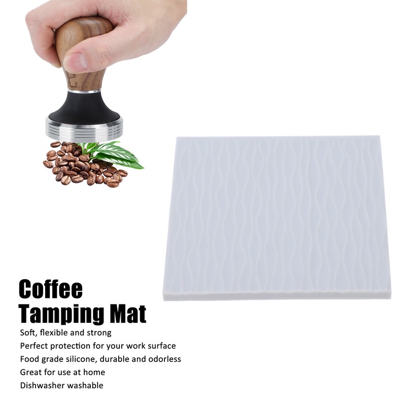 Anti Slip Coffee Tamping Mat Food Grade Silicone Tamper Mat