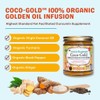CocoTherapy Coco-Gold Organic Virgin Coconut Oil infused with Turmeric &