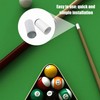 MEKEET 10PCS Pool Cue Tips Billiards Pole Cue Tip Replacement