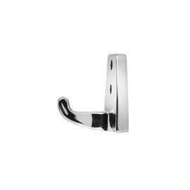Croydex Sutton Wall Mounted Robe Hook with Zinc Alloy Construction, Chrome