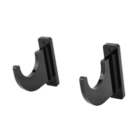 Eujgoov Pack of 2 Sword Stands, Adjustable Acrylic Blade Holder, Wall Mount, Dagger Display Stand, Katana Holder for Home and Office