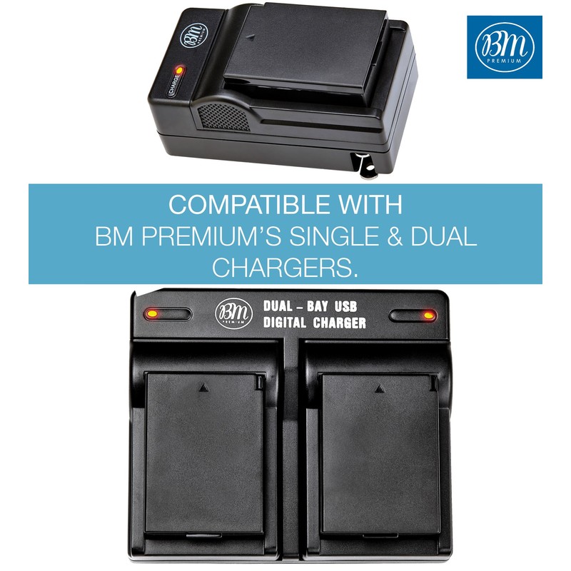 BM Premium LP-E10 Battery for Canon EOS Rebel T3, T5,