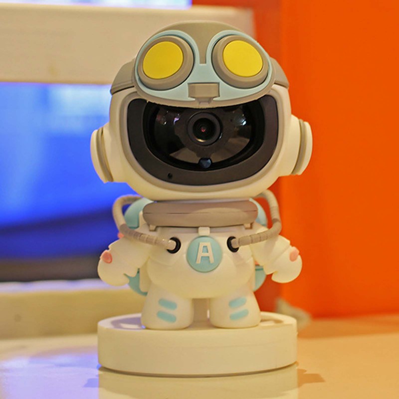 Security Camera Wireless WiFi Spaceman Robot Shape 1080p HD Night