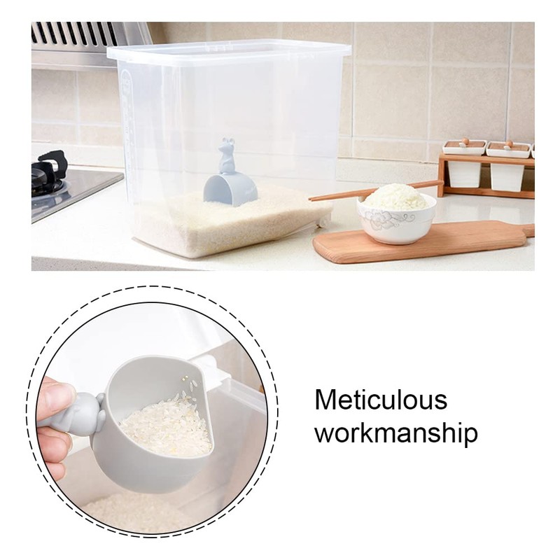 PengLAI Measuring Cups Measuring Spoons, 2 Pcs Mouse Plastic Measuring