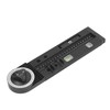 Woodworking Protractor Tool with Spirit Level Gauge Angle Finder Protractor