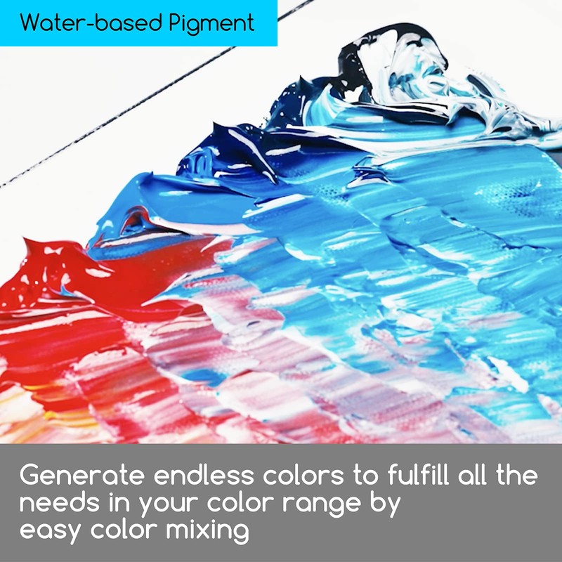 MEEDEN Professional Acrylic Paint Set - Artist Grade Acrylic Paints