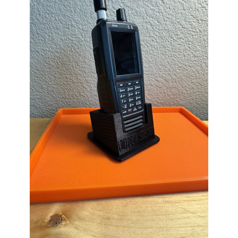 Bartsscannerparts Angled Uniden SDS100 Scanner Stand Non Slip Base Made