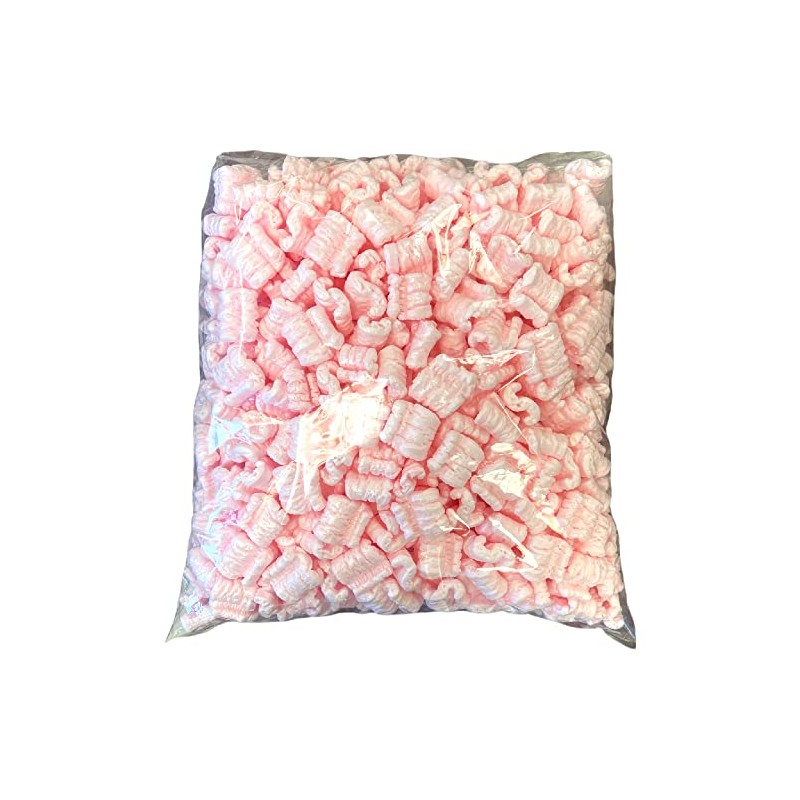 Bubblefast! Brand 0.6 cu. ft. Packing Peanuts Popcorn MiniPack (polystyrene)