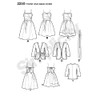 Simplicity H5 6-8-10-12-14 Sewing Pattern 2250 Misses Dresses
