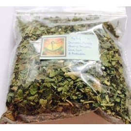 Dried Cut fig leaf ~ 1 oz ~ Wicca herb ~ Very Small cut ~ Ravenz Roost dried herbs