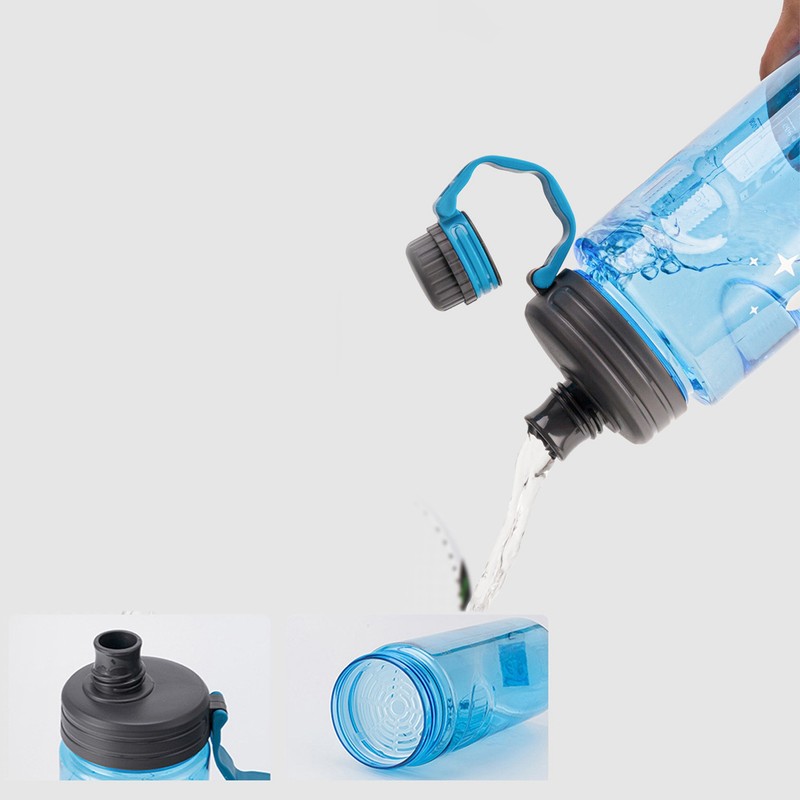 Large Water Bottle Handle Design Gym Outdoor Sports Cycling High