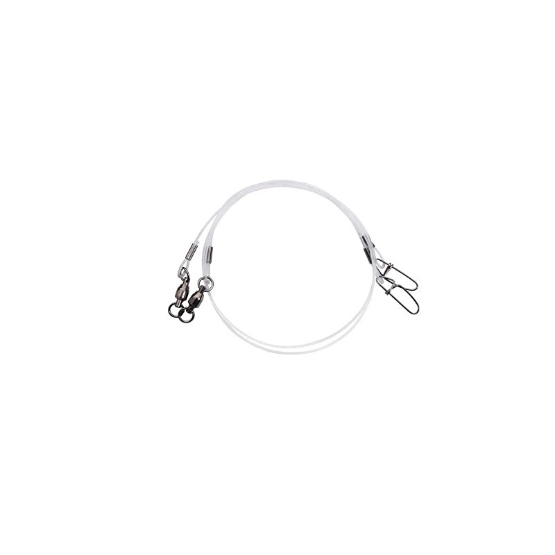 Berkley Fluo Pike Leaders - 1.1mm 40cm - Clear -