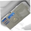 BUGUUYO Auto Sun Visor Organizer Id Storage Bag for Car