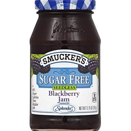 Smucker's Sugar Free Seedless Blackberry Jam, 12.7500-Ounce (Pack of 6)