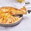 Bakeley 10-Inch Round Tart Pan with Loose Removable Bottom, Non-Stick