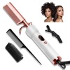 Hot Comb for Wigs Human Hair,Curling Iron with 12 Temp