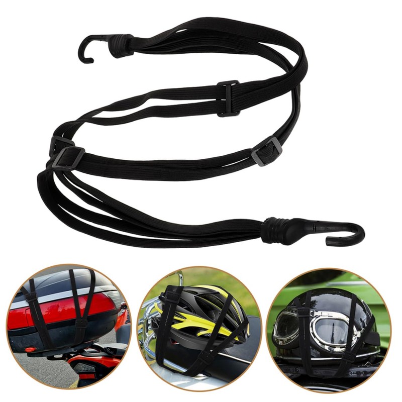 ULTECHNOVO 2pcs High Elastic Bungee Tie Down Straps with Dual
