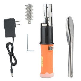 Cordless Electric Fish Scaler Tools,Built-in 12v Rechargeable Battery,2 Cutter Heads,Two-way Rotated,IPX7 Waterproof,Electric Fish Scaler Remover,Fish Scale Remover,Professional Fish Descaler Tool