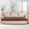 H.VERSAILTEX Stretch 3 Piece T Cushion Sofa Slipcovers Individually Sofa