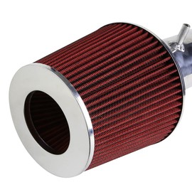 DNA motoring AIK-TC99V6-RD AIKTC99V6RD Air Intake System Compatible with 97-01 Camry Solara V6