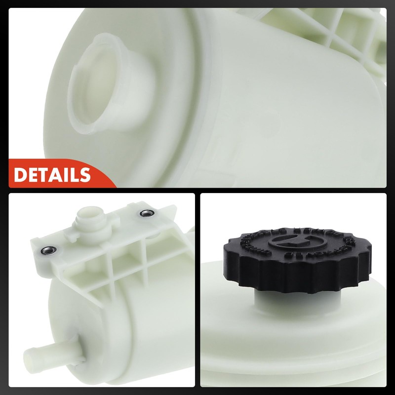 A-Premium Power Steering Reservoir Tank with Seal Kit Compatible with