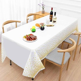 Birthday Tablecloth, Party Tablecloth, Disposable Tablecloth, Paper, Disposable Tablecloth, 137 x 274 cm, Party Tablecloth, Disposable Tablecloth for Weddings, Birthday, Picnic