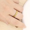 Degolso 14K Gold Plated Stackable Rings for Women – 3