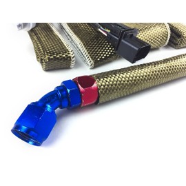 Thermal Zero High Temperature LAVA Heat Sleeve Exhaust Heat Aluminized Heat Sheath 2" X 36" Long